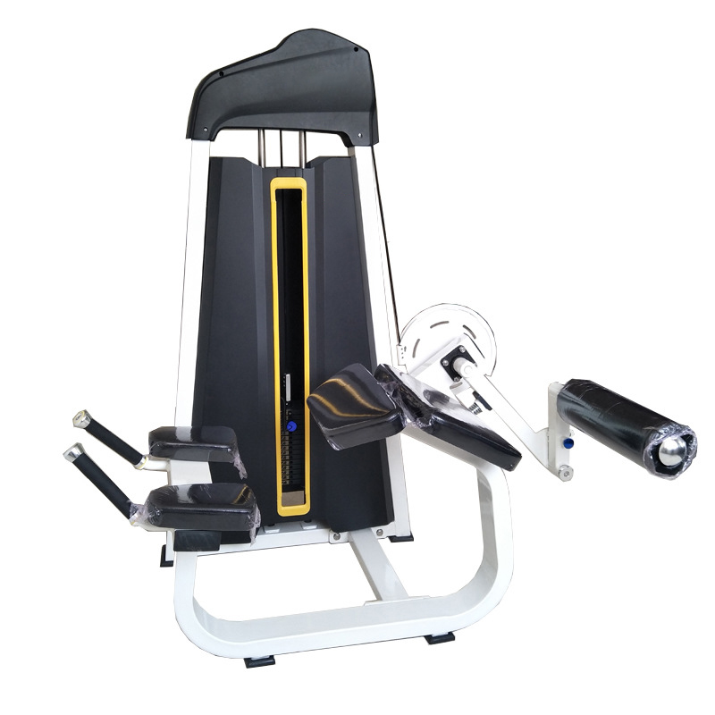 Тренажер для сгибания ног в положении лежа на животе: глубокое проработка рельефа бицепса бедра