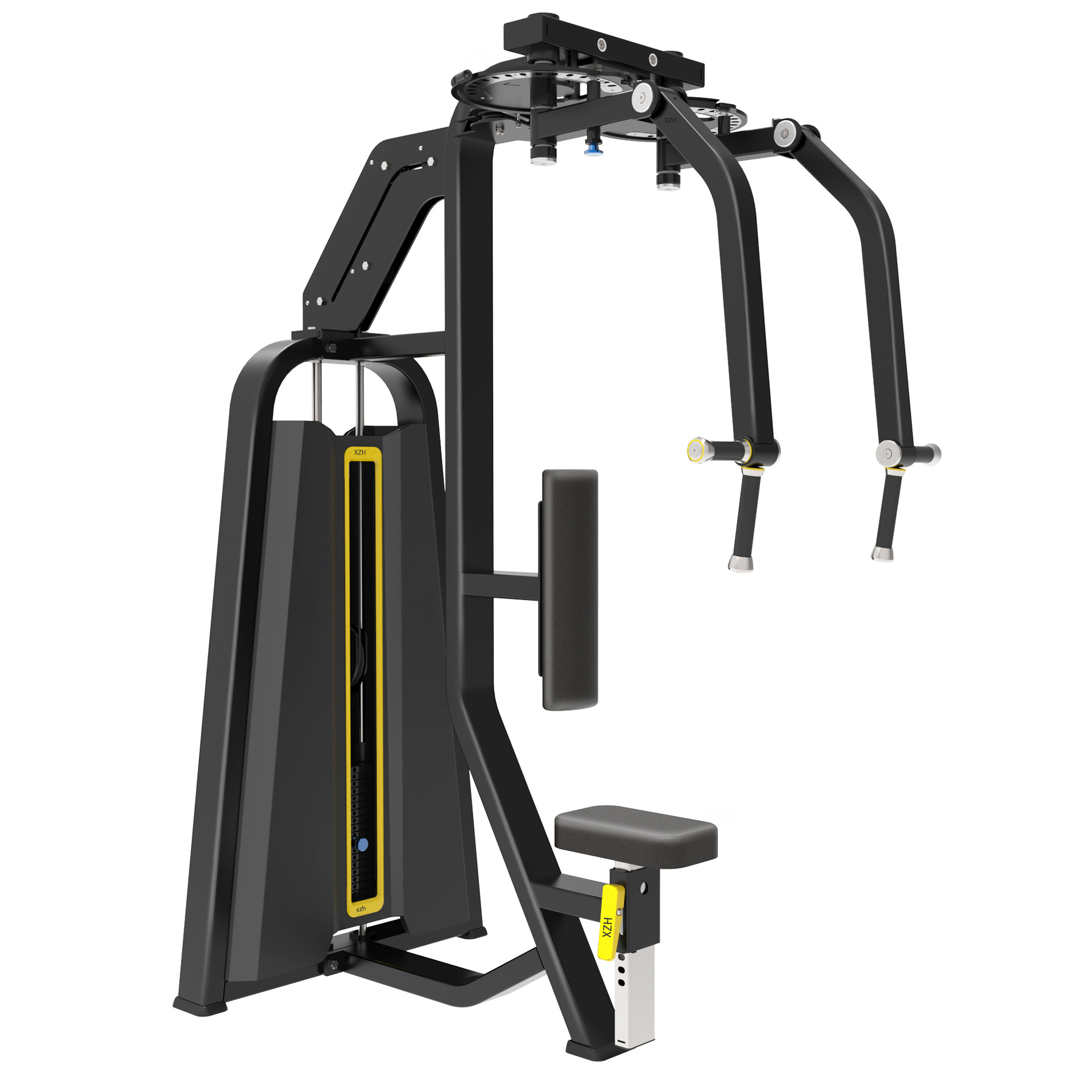 Тренажер бабочка для сведения рук в груди: формирование рельефных средних грудных мышц