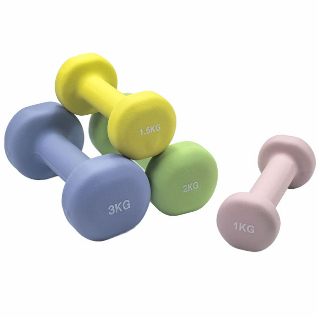 Пластиковые гантели