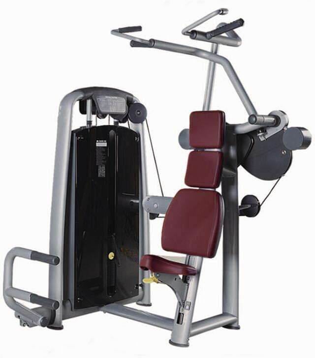 Тренажёр для тяги сверху вниз сидя прямо