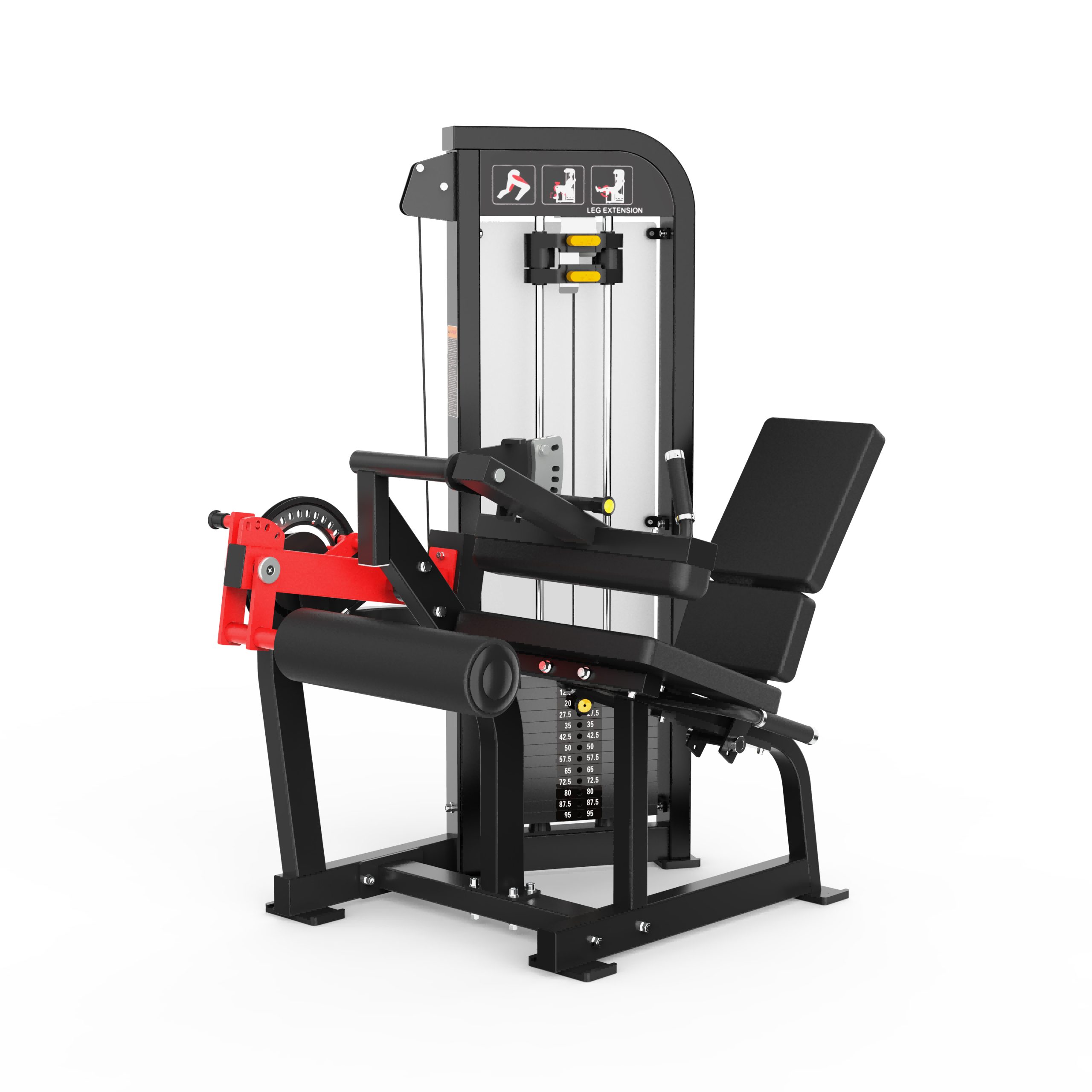 Сидячий тренажёр для сгибания ног: точная проработка бицепса бедра