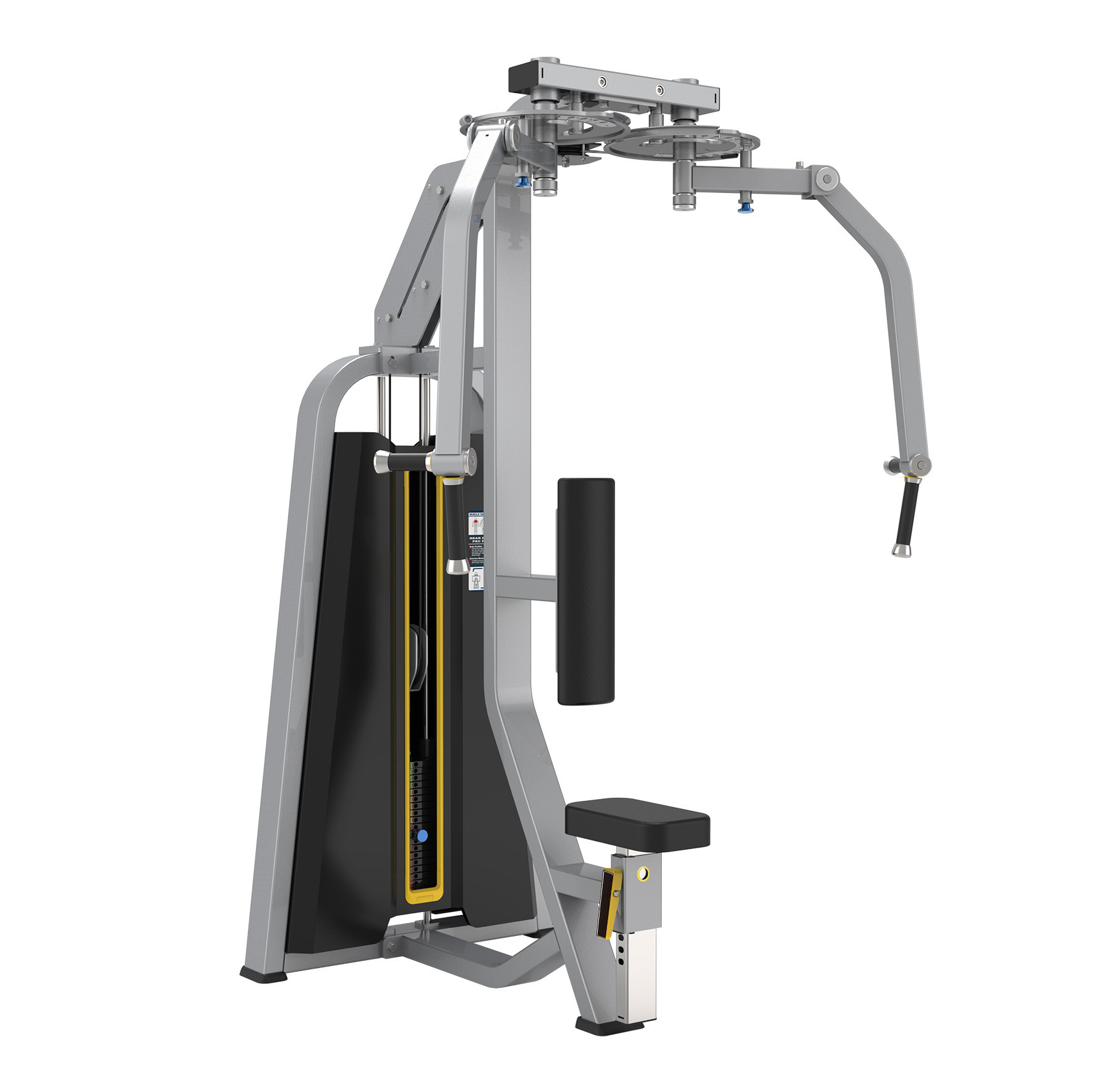 Тренажер бабочка для сведения рук в груди: формирование рельефных средних грудных мышц