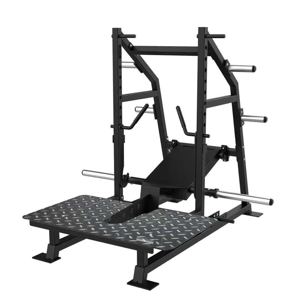 Тренажер Хак-приседания: интенсивная тренировка ягодиц и ног в спортзале