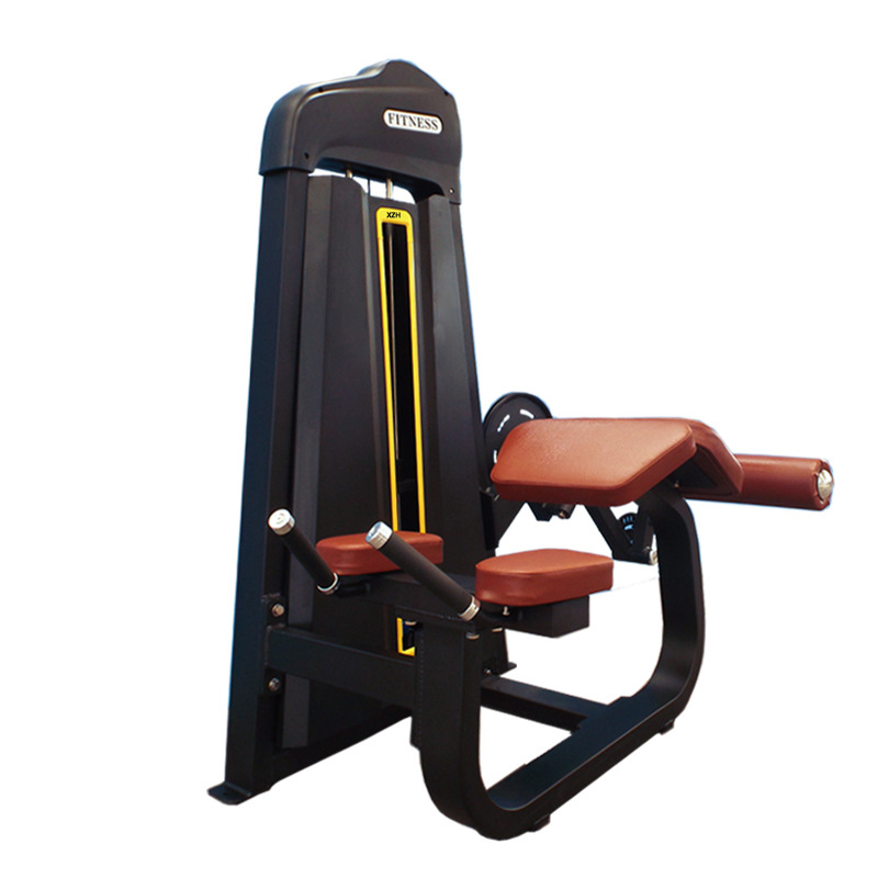 Тренажер для сгибания ног в положении лежа на животе: глубокое проработка рельефа бицепса бедра