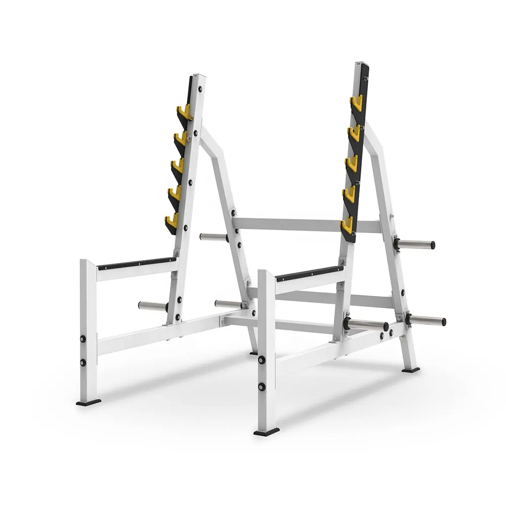 Коммерческая рама для приседаний со штангой: безопасные приседания и тяга