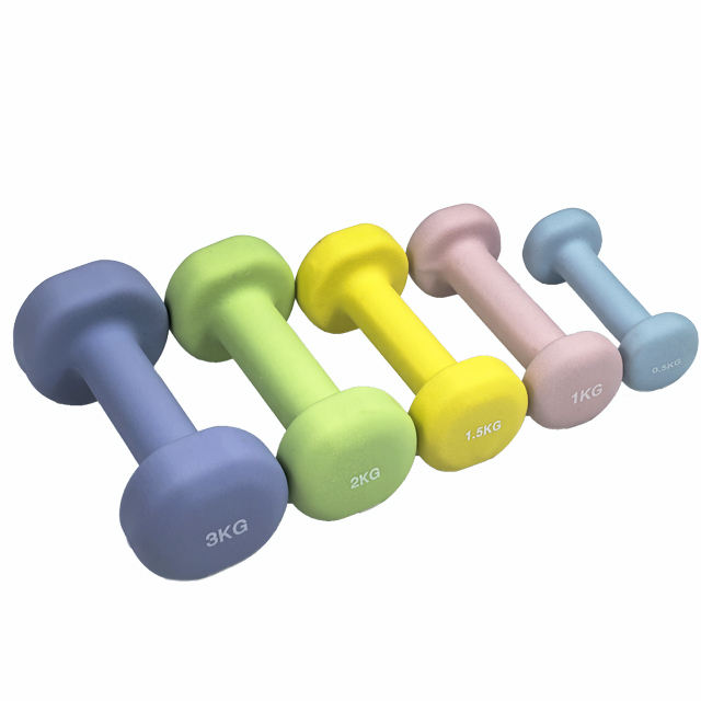 Пластиковые гантели
