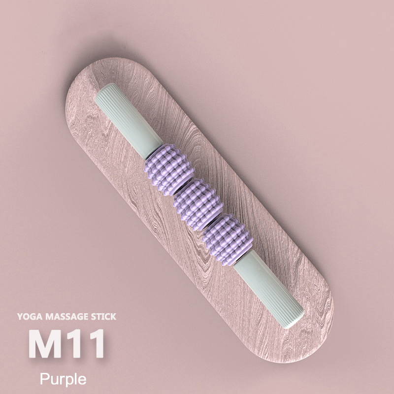 Массажная палочка с шипами в форме лотоса M11/M12