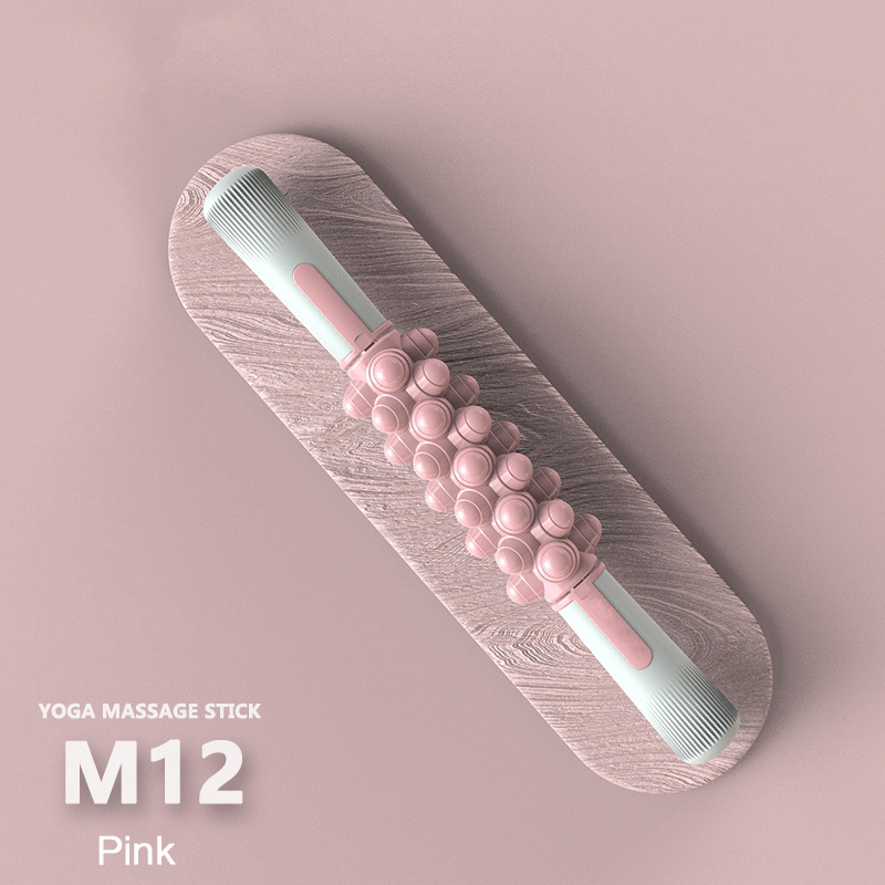 Массажная палочка с шипами в форме лотоса M11/M12