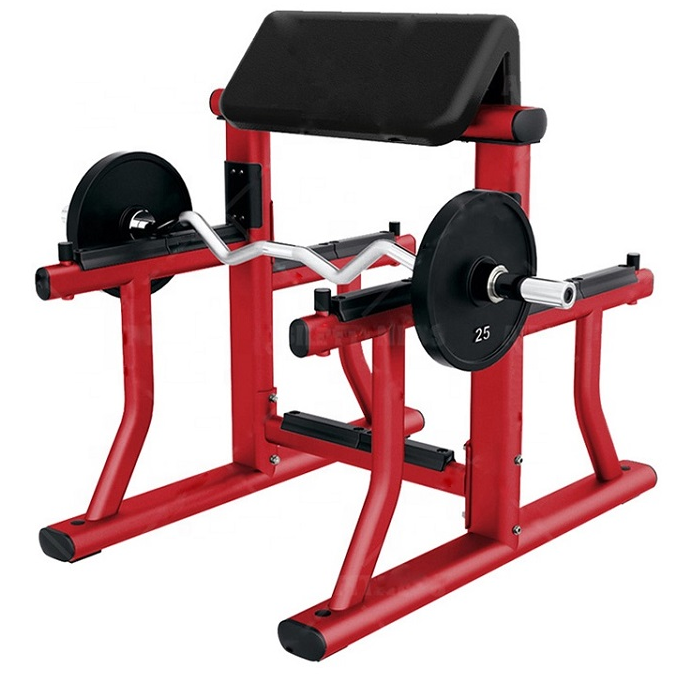 Тренажёр для жима плеч в сидячем положении: фиксированная траектория, безопасная проработка плеч