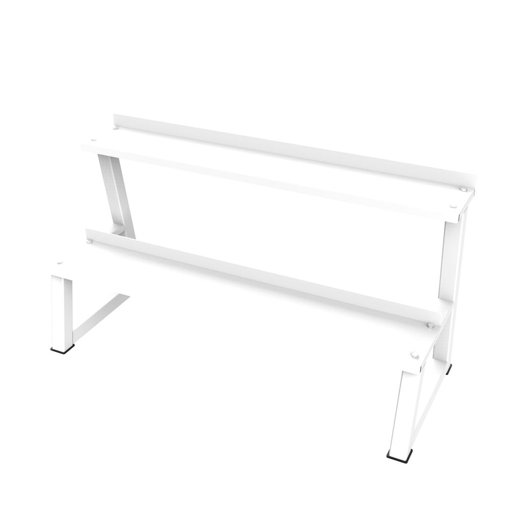 Двухярусная стойка для гантелей: хранение гантелей разных размеров