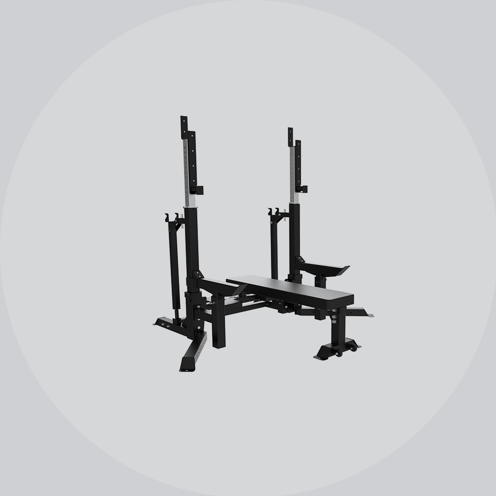 Многофункциональная скамья для жима: комплексная тренировка грудных, плечевых и бедренных мышц