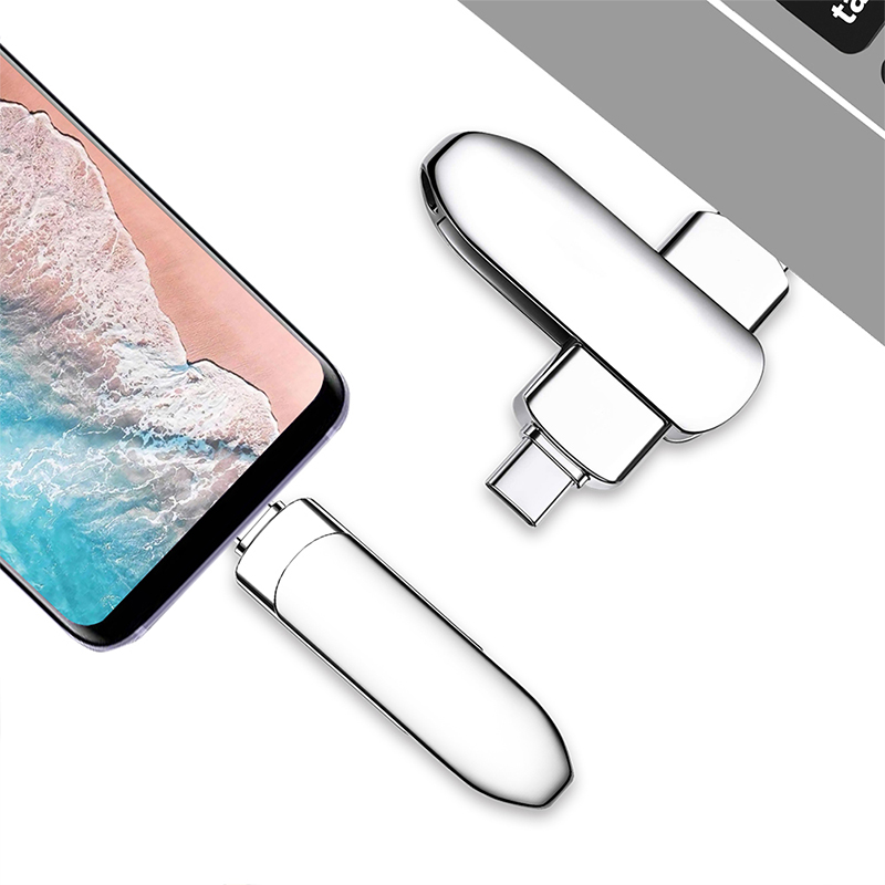 VAST Флеш накопитель 64GB USB 3.0 USB OTG – Устройство для телефона и ноутбука, скорость записи