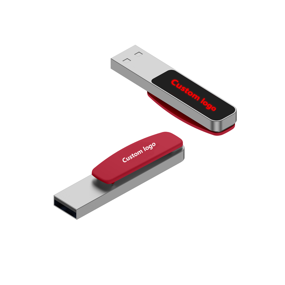 Светодиодный светящийся USB-накопитель VAST, пе...
