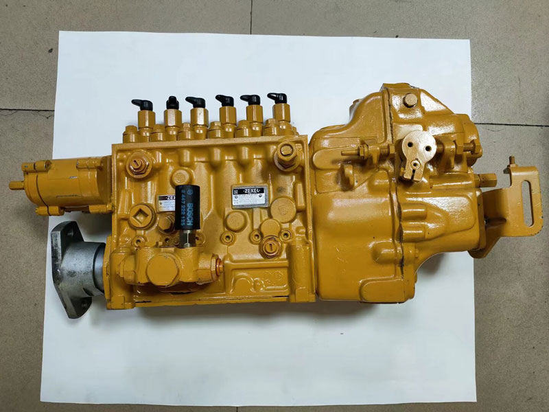 Дизельный насос S6D170E Двигатель Komatsu D375 Бульдозер 6162-75-2111