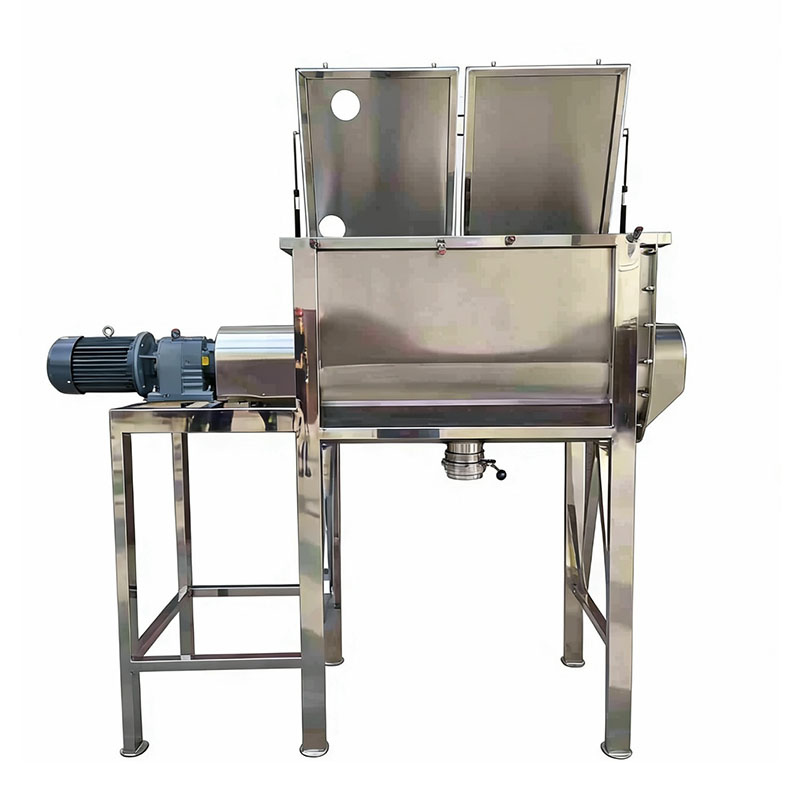 Горизонтальный смеситель сухих порошков из нержавеющей стали