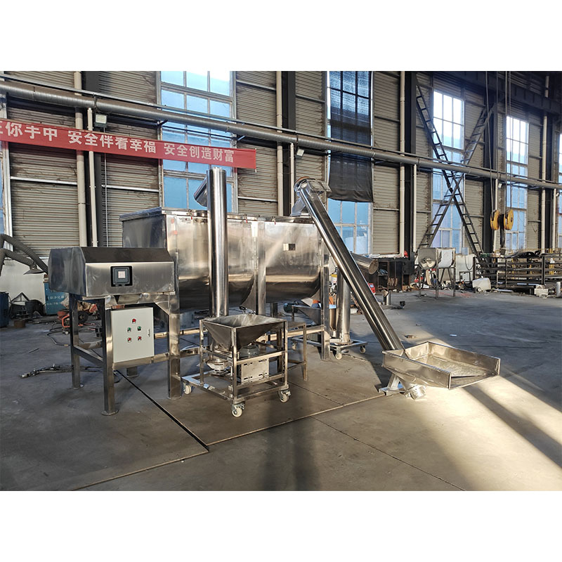 Горизонтальный смеситель сухих порошков из нержавеющей стали