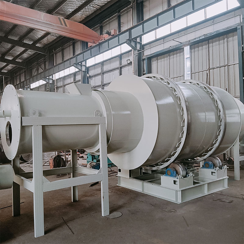 Трехпроходная сушилка для речного песка