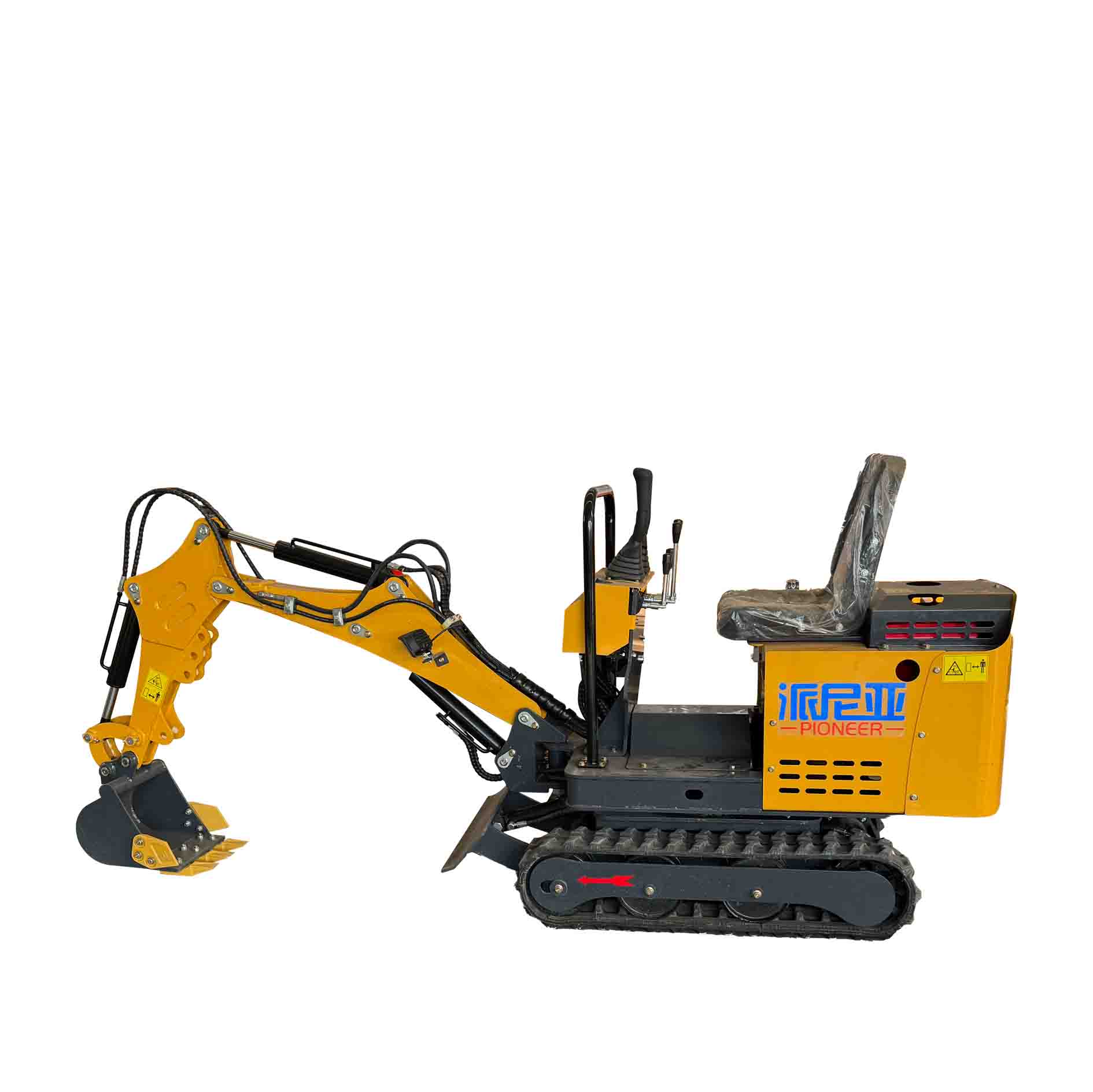 PNY-ME-08A мини маленький микро гусеничный дизельный экскаватор
