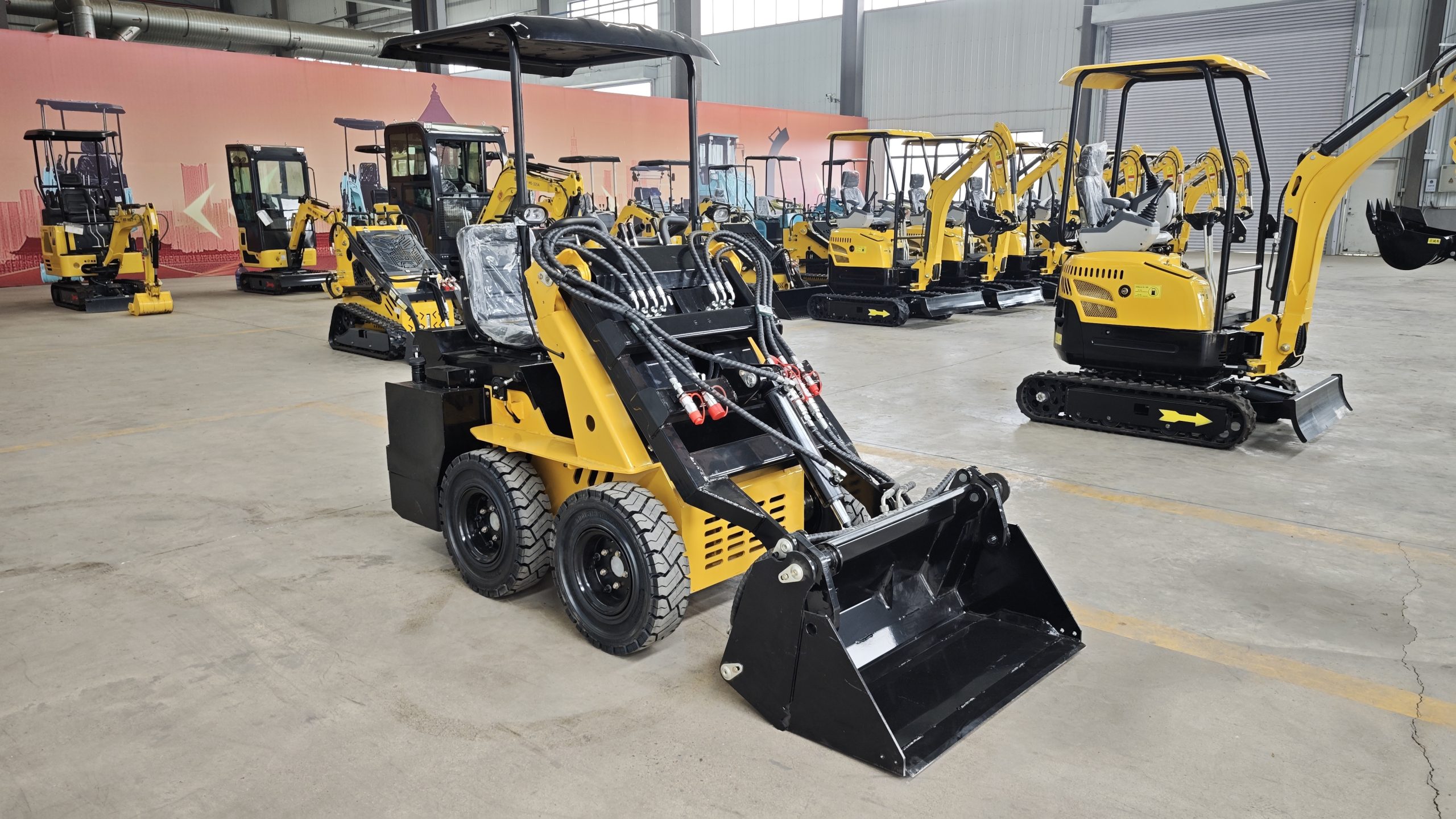 PNY-SL-520A/W Погрузчик с бортовым поворотом