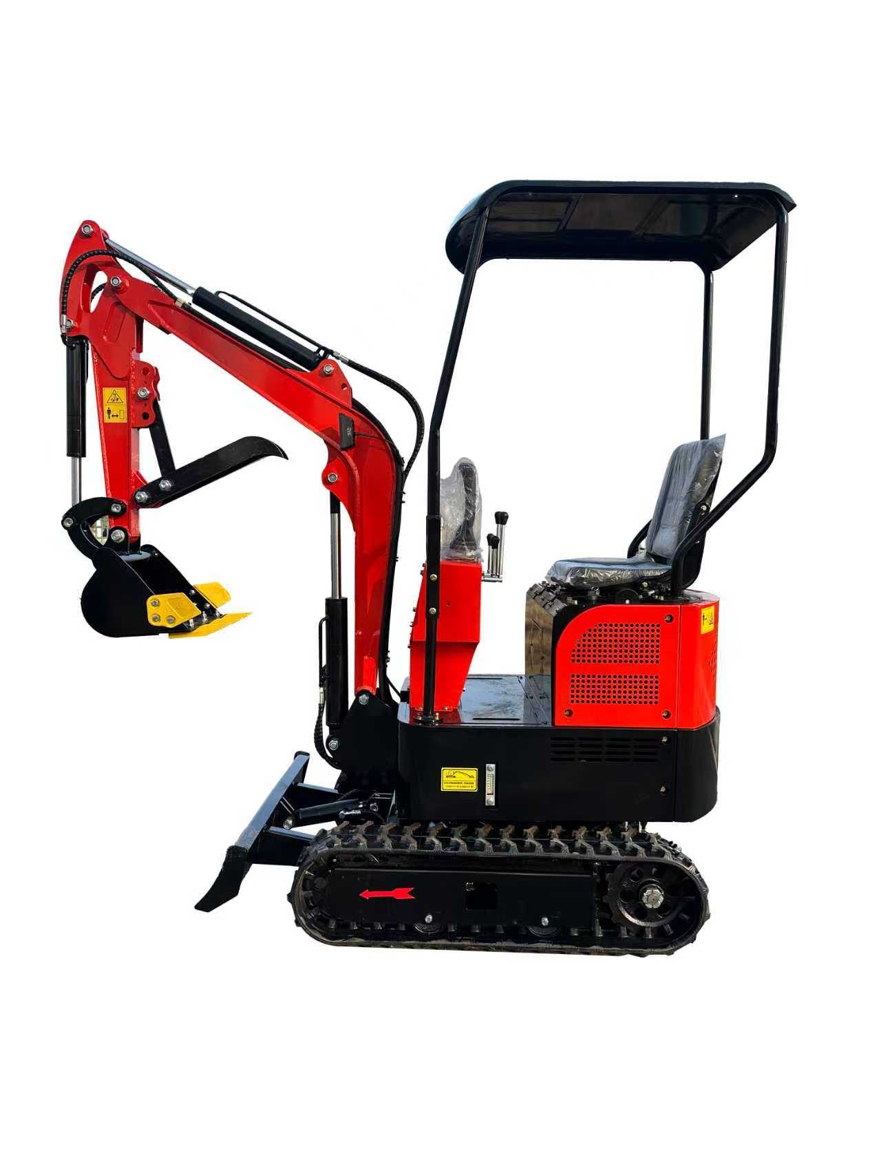 PNY-ME-12R мини гусеничный дизельный экскаватор