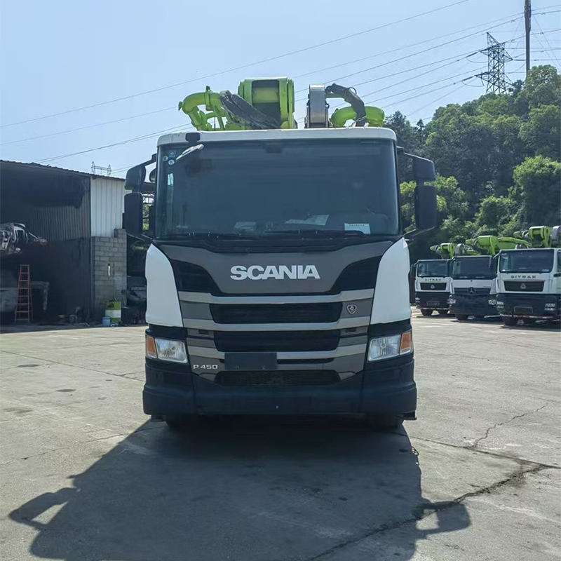 2021 год, 59 м, Zoomlion, Scania