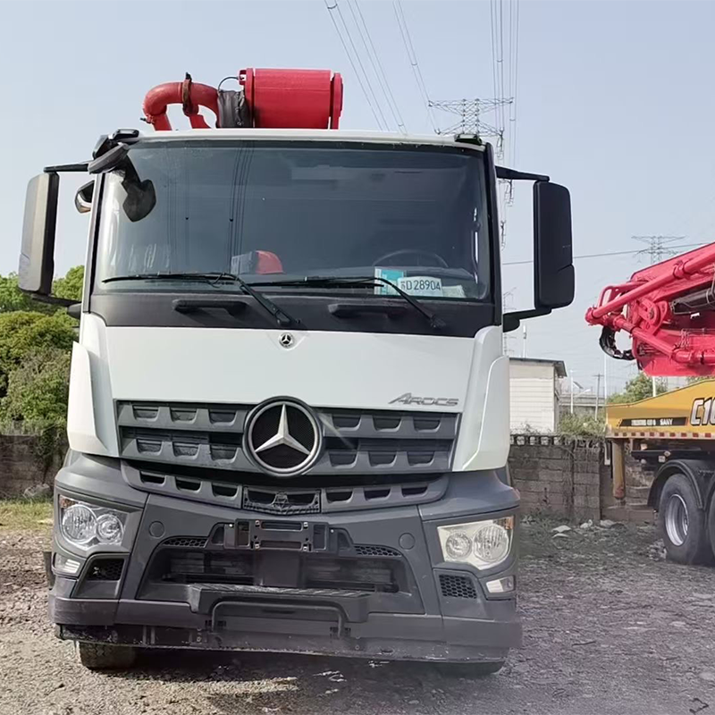 62 м, SANY, Mercedes-Benz C10, насосный автомобиль