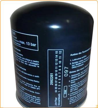 Производитель Фильтр-картридж осушителя воздуха для двигателя грузовика 2992261 P781466 AF27817 Запчасти для грузовиков для системы воздушного компрессора