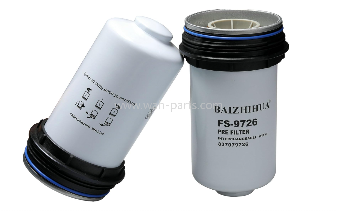 Комплект топливного фильтра, сменный V837091436, 837079726+837091128 Совместим с моделями Agco Massey Ferguson 4608 4707