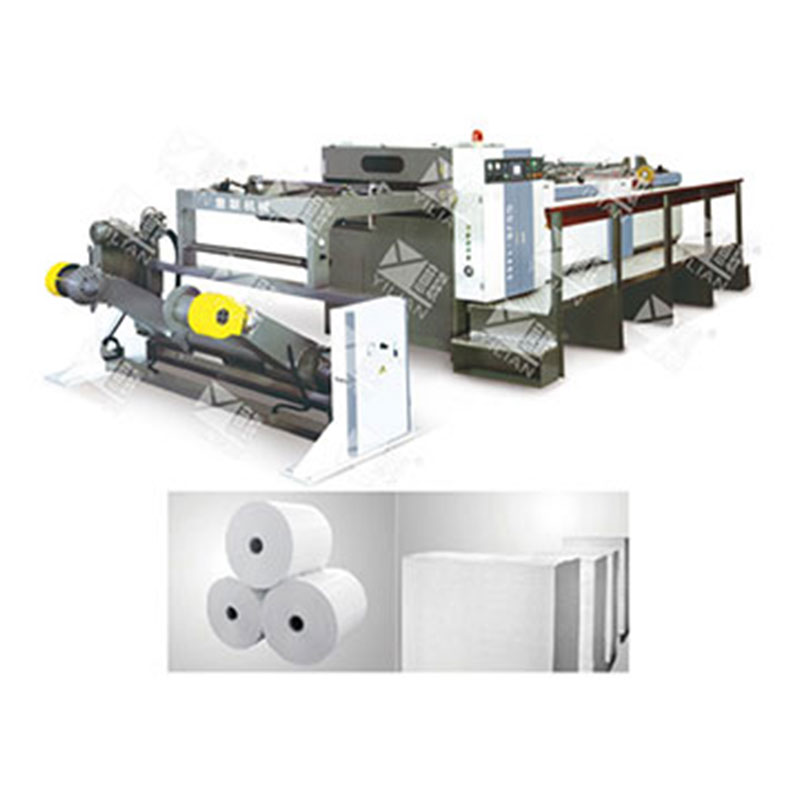 Однорычажный роторный резак GDJB-1400/1700 с сервоприводом и компьютерным управлением для резки бумаги.