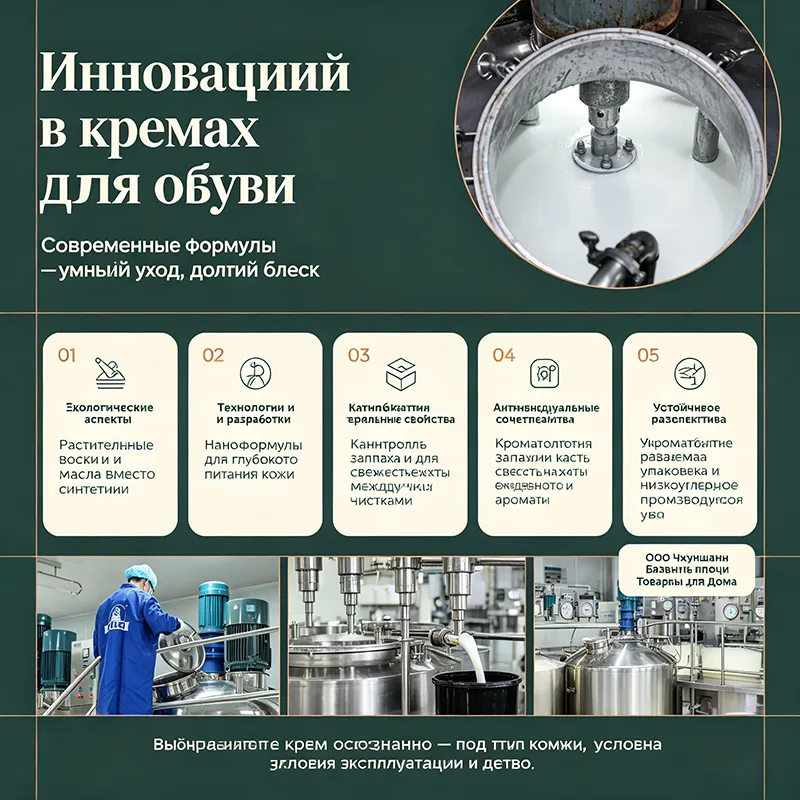 Каковы инновации в кремах для обуви?