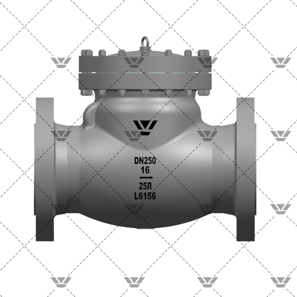 Поворотный обратный клапан
