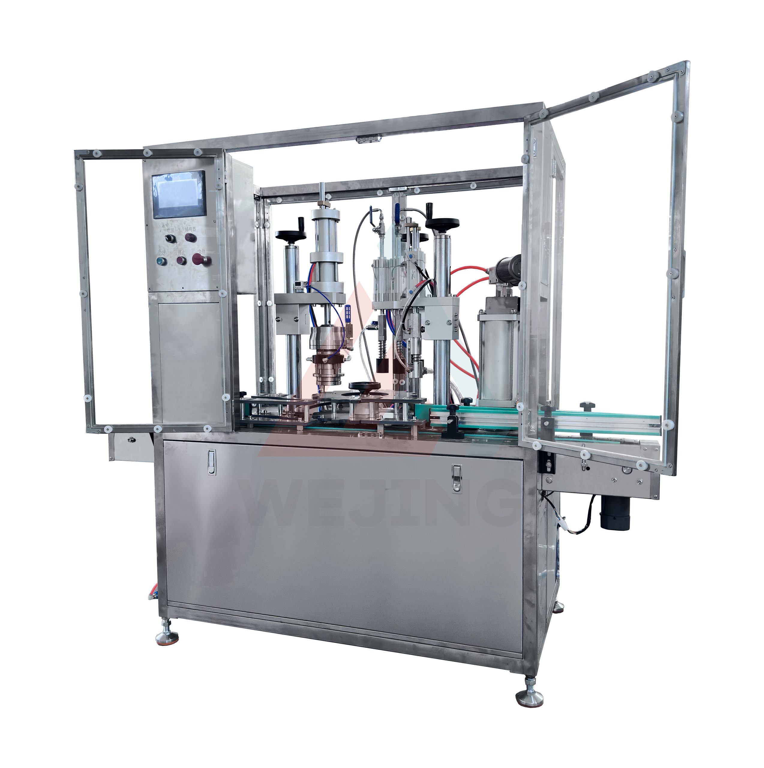 автоматическая аэрозольная фасовочная машина BOV (мешок на клапане) с чистящей головкой