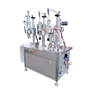 Машина для розлива аэрозолей BOV для геля для бритья.