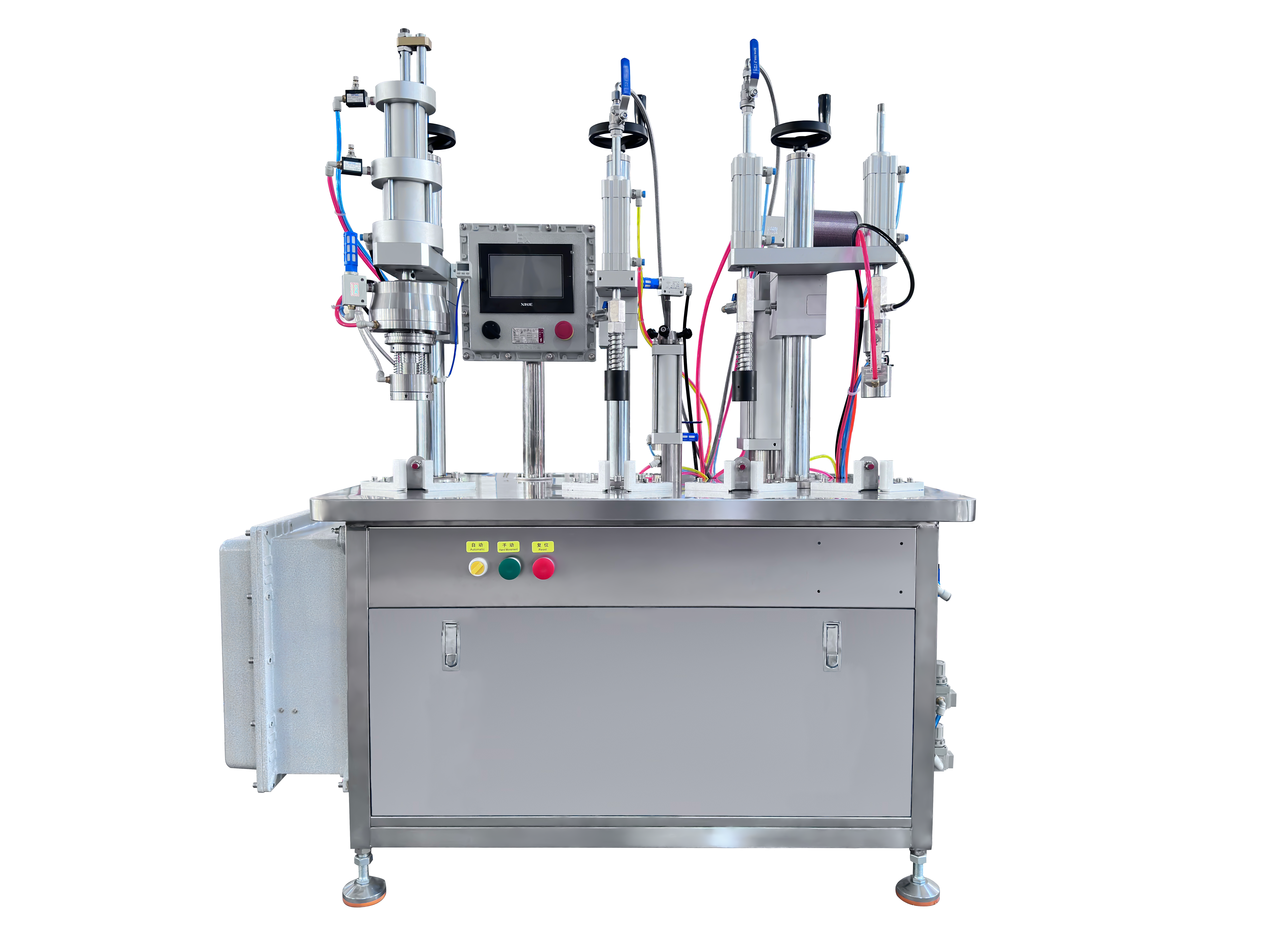 Машина для розлива аэрозолей BOV для геля для бритья.