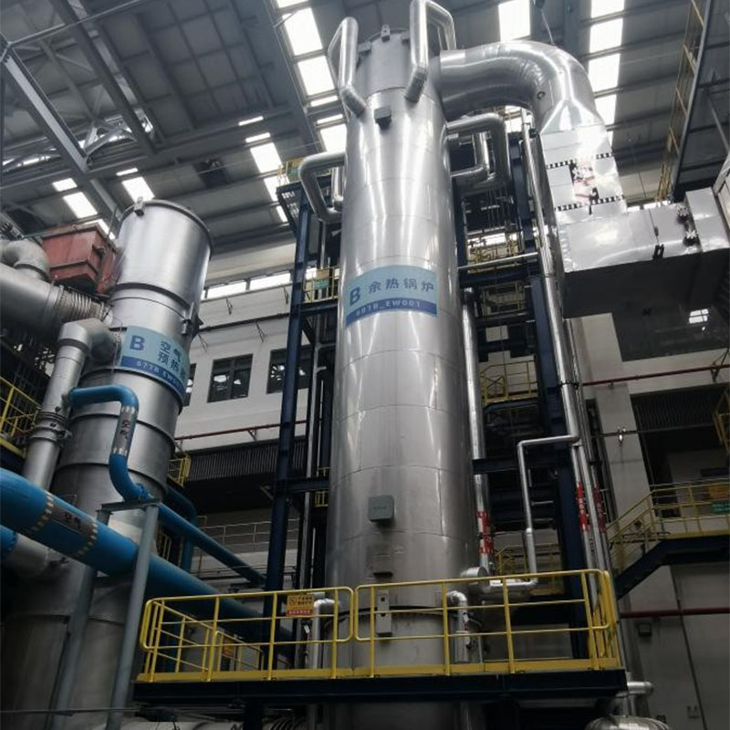 Усовершенствованная технология сжигания осадка: система рекуперации отработанного тепла обеспечивает каскадное использование энергии.