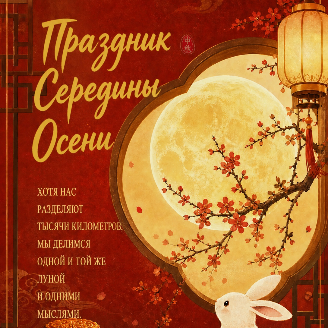 Changrong желает вам радостного праздника Серед...
