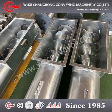 Трубчатый винтовой конвейер из углеродистой ста...