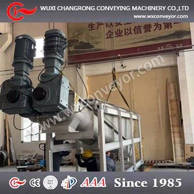 Двухвальный безвальный винтовой конвейер - Wuxi Changrong Conveying Machinery Co., Ltd.