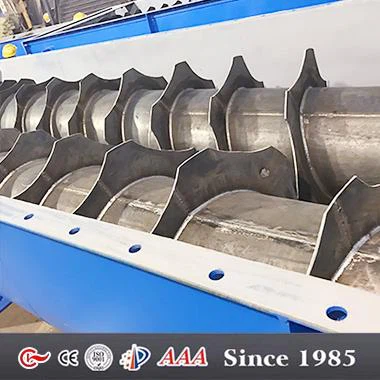 Конвейерная система с двухшнековым питателем - Wuxi Changrong Conveying Machinery Co., Ltd.