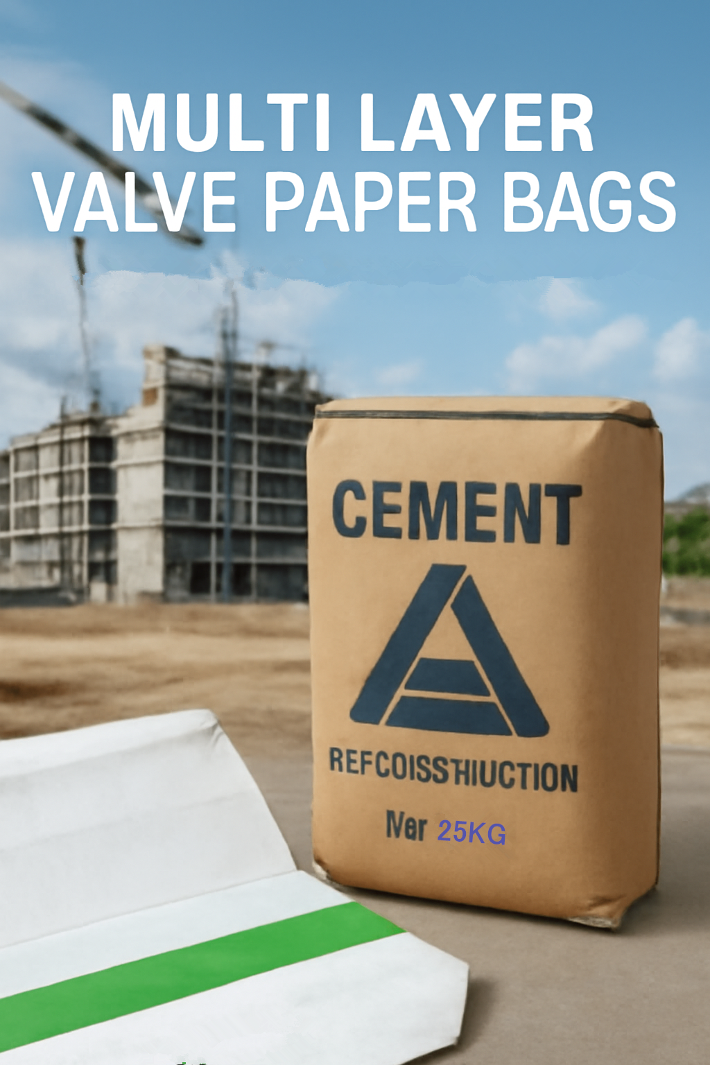 Многоуровневые клапанные бумажные пакеты для строительной отрасли: идеальное решение для упаковки