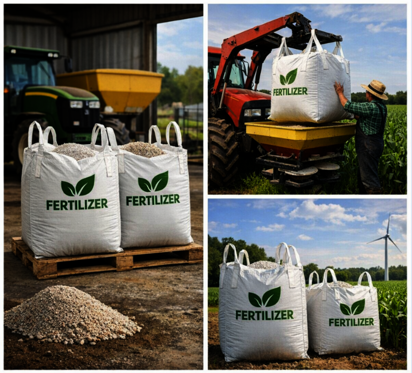 Биг-бэги FIBC для удобрений: эффективное решение для фермеров и агропредприятий