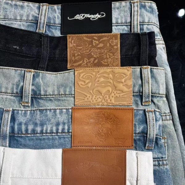 Кожаная бирка