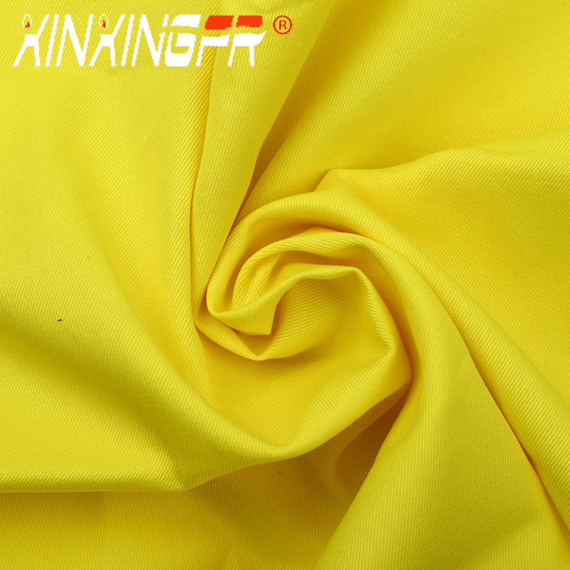 Хлопковая огнестойкая флуоресцентная ткань желтого цвета - Xinxing Special Fabric