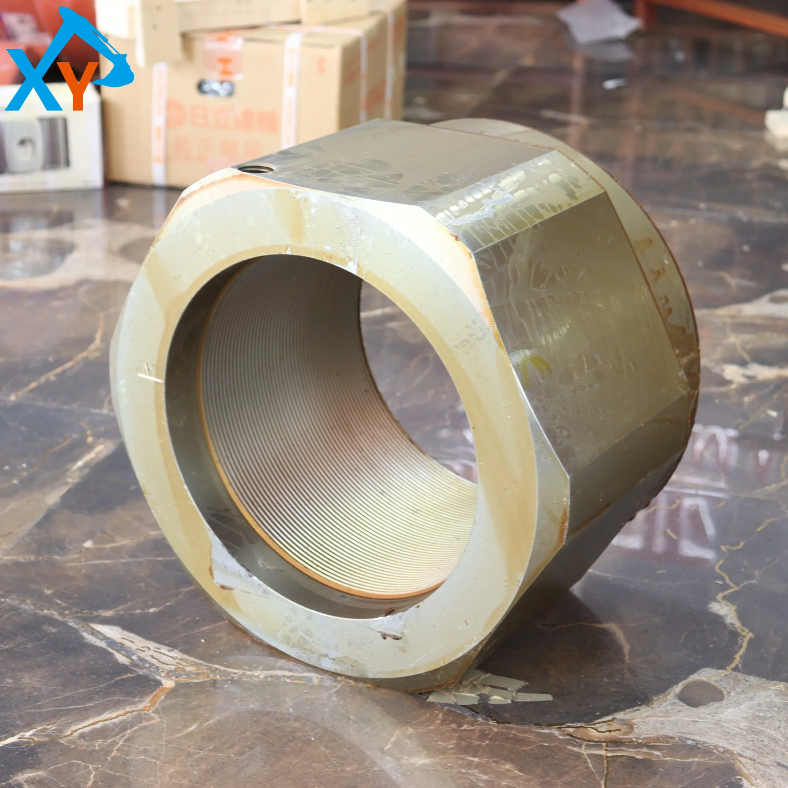 Оригинальный экскаватор ковш цилиндрическая гайка 0939523 Применимо Hitachi EX8000 Инженерная техника аксессуары