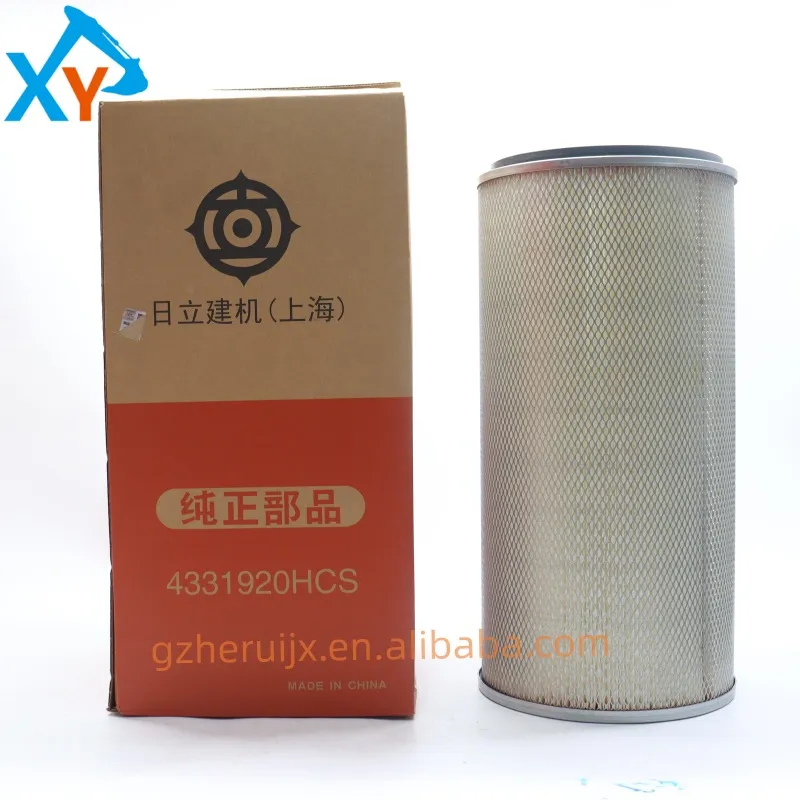 4331920 Hitachi Экскаватор Запчасти Элемент воздушного фильтра EX1900-6 EX2500-5 EX3600-6 EX8000