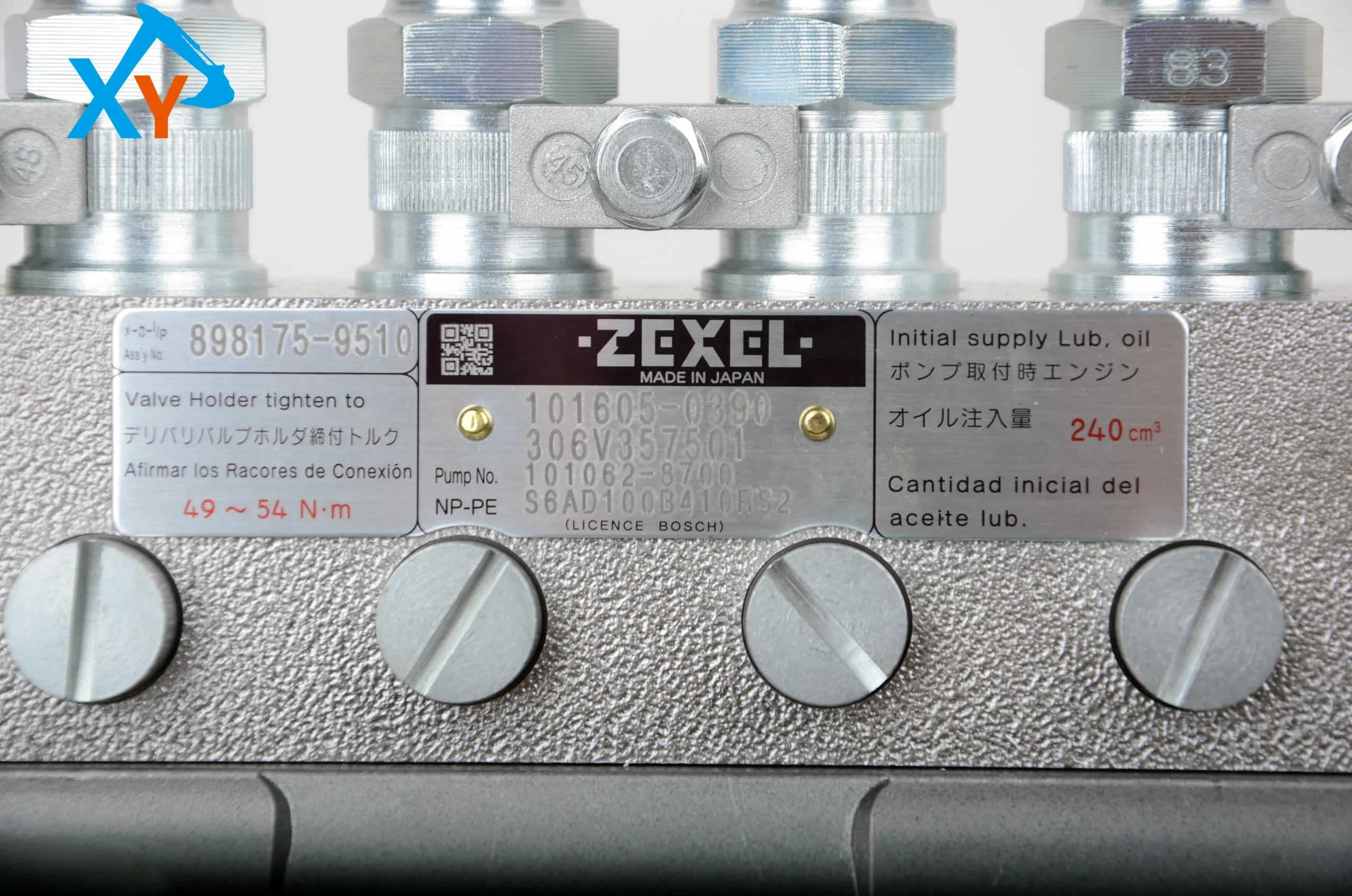 Оригинальный экскаватор 6BG1T 6BG1 насос впрыска топлива 8-98175951-0 1-01605039-0 для ZX200 ZX210 ZX200-5G ZX210-5G