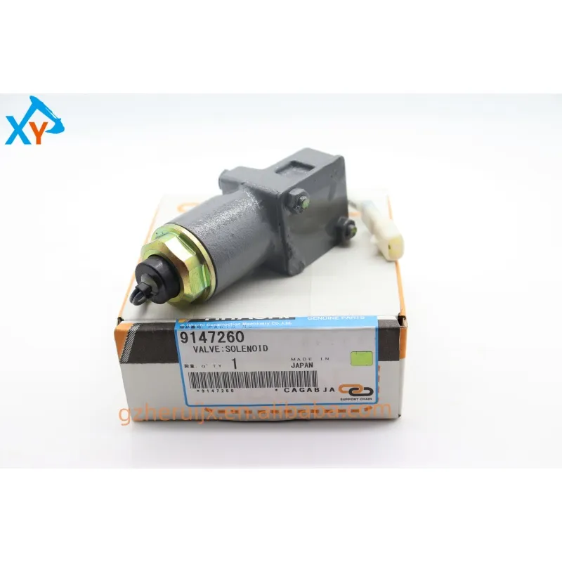 9147260 9120292 9098250 9147242 9120991 Электрические части экскаватора Hitachi высокоскоростной электромагнитный клапан EX100-2 EX120-2 EX200-2