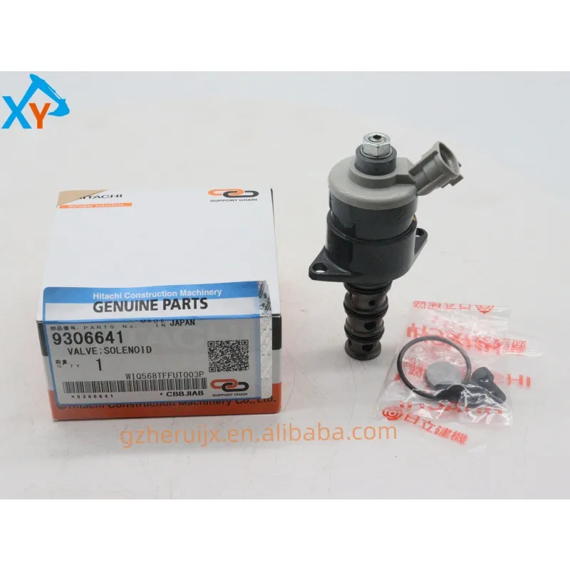 9306641 Запчасти для экскаваторов Hitachi Головка электромагнитного клапана ZX670-5G ZX670-5B ZX870-5G
