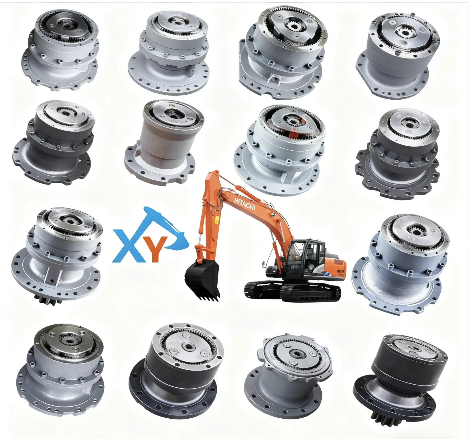 Горячая продажа высококачественного экскаватора все модели качальной коробки передач для Hitachi Hyundai Doosan Komatsu VOLVO Kobelco CAT JCB