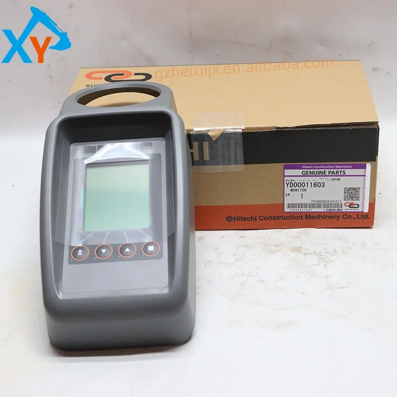YD00011603 оригинальные электрические детали для экскаватора, панель дисплея мониторинга, подходящая для Hitachi ZX40U-5B, ZX55UR-5B, ZX50U-5B